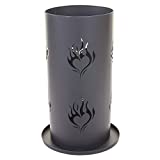 Mendler Outdoor Column Firebox HWC-E64 Antracita Acero